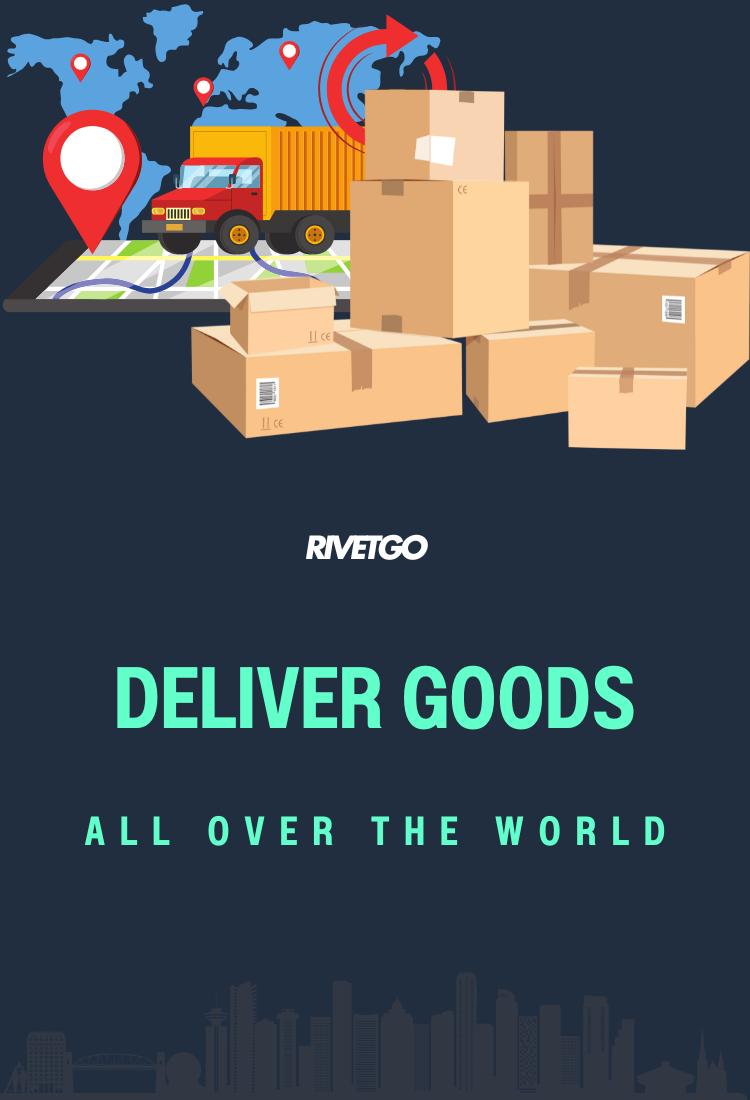 RivetGo's Shipping Policy Banner For Mobile